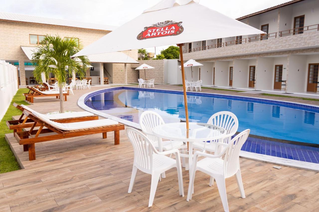 Paraiso Barra Hotel Barra de Santo Antônio Exteriör bild
