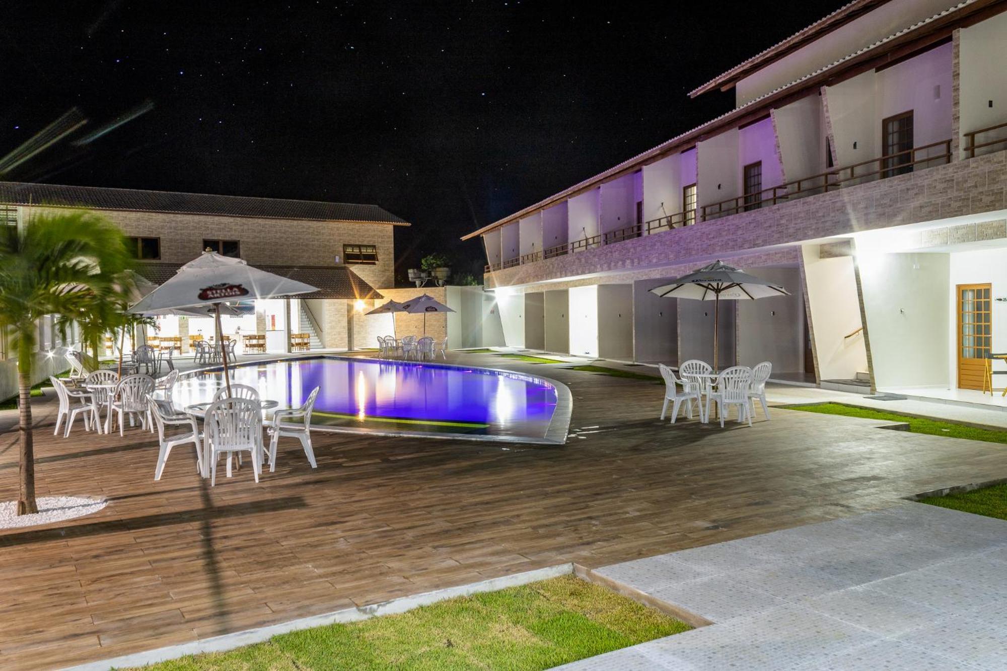Paraiso Barra Hotel Barra de Santo Antônio Exteriör bild