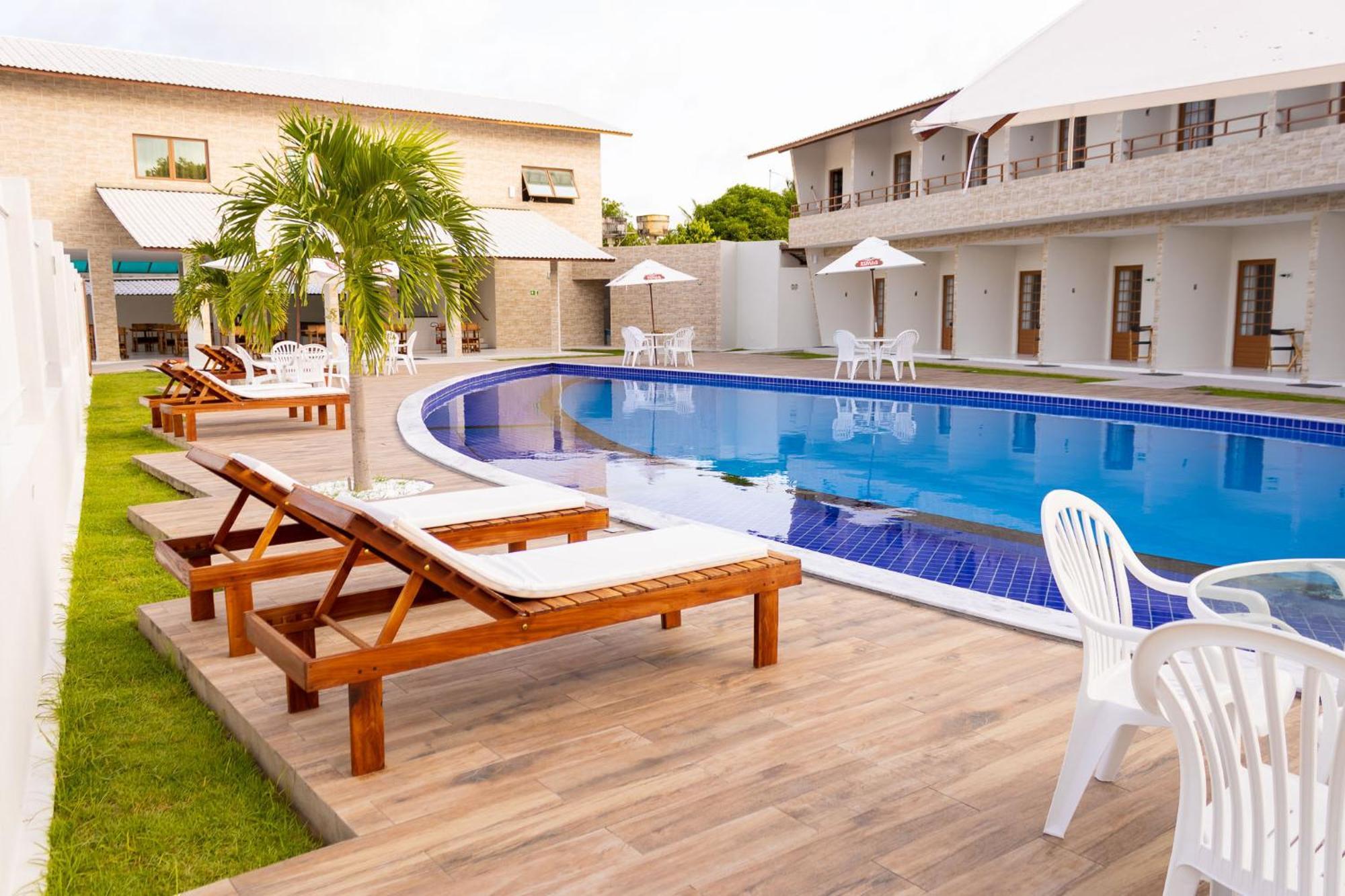 Paraiso Barra Hotel Barra de Santo Antônio Exteriör bild